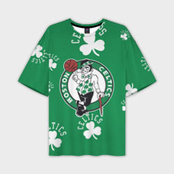 Мужская футболка oversize 3D Boston Celtics, nba