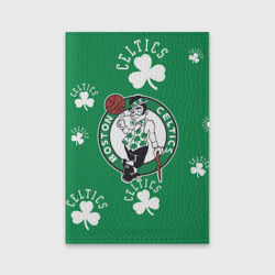 Обложка для паспорта матовая кожа Boston Celtics, nba