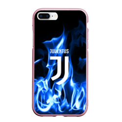 Чехол для iPhone 7Plus/8 Plus матовый Juventus