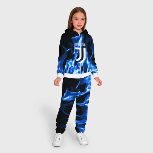 Детский 3D костюм с принтом Juventus, вид сбоку #3