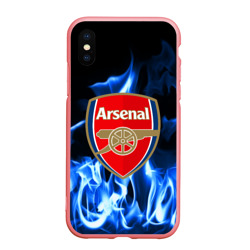 Чехол для iPhone XS Max матовый Arsenal