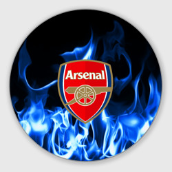 Круглый коврик для мышки Arsenal