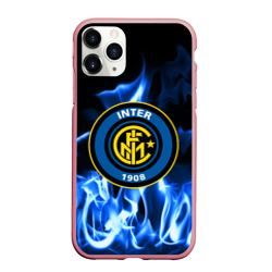 Чехол для iPhone 11 Pro Max матовый Inter