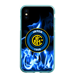 Чехол для iPhone XS Max матовый Inter