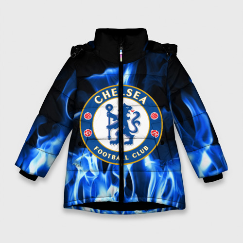 Зимняя куртка для девочек 3D Chelsea, цвет черный