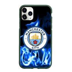 Чехол для iPhone 11 Pro матовый Manchester city