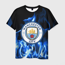 Мужская футболка 3D Manchester city