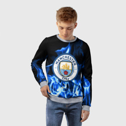 Детский свитшот 3D Manchester city - фото 2