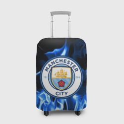 Чехол для чемодана 3D Manchester city