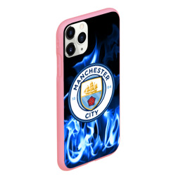 Чехол для iPhone 11 Pro Max матовый Manchester city - фото 2