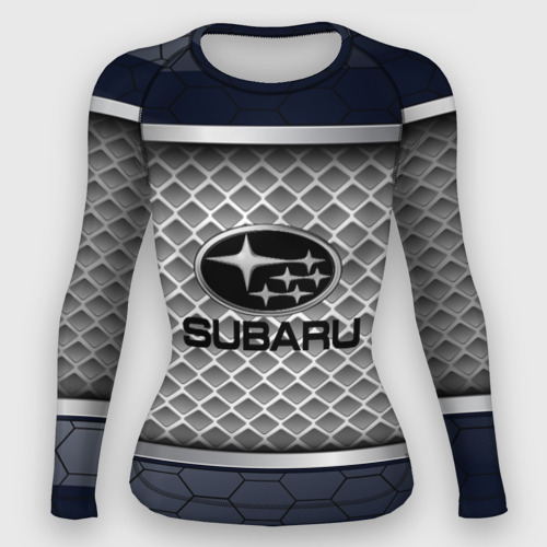 Женский рашгард 3D Subaru sport, цвет 3D печать