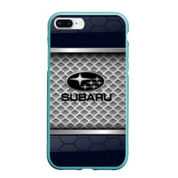 Чехол для iPhone 7Plus/8 Plus матовый Subaru sport