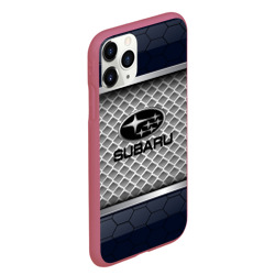 Чехол для iPhone 11 Pro Max матовый Subaru sport - фото 2