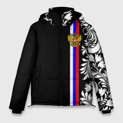Мужская зимняя куртка 3D Россия