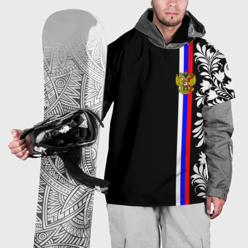 Накидка на куртку 3D Россия, цвет 3D печать
