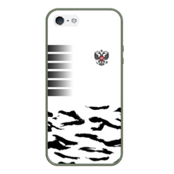 Чехол для iPhone 5/5S матовый Россия