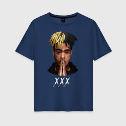 Женская футболка хлопок Oversize XXXTentacion 6