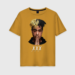 Женская футболка хлопок Oversize XXXTentacion 6