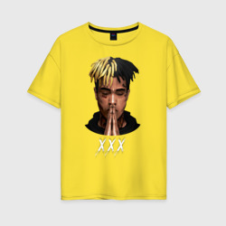 Женская футболка хлопок Oversize XXXTentacion 6