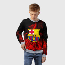 Детский свитшот 3D Barcelona sport - фото 2