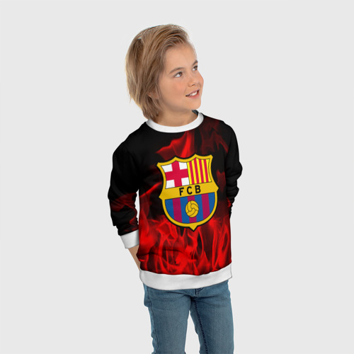 Детский свитшот 3D Barcelona sport - фото 5