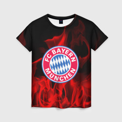 Женская футболка 3D Bayern Munchen