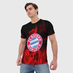 Мужская футболка 3D Bayern Munchen - фото 2