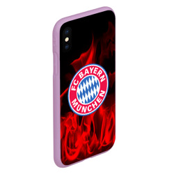 Чехол для iPhone XS Max матовый Bayern Munchen - фото 2