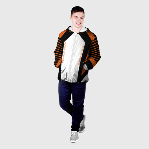Мужская куртка 3D Баскетбол (BASKETBALL), цвет 3D печать - фото 3