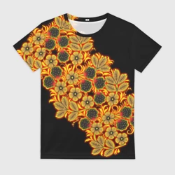 Женская футболка 3D Славянский орнамент