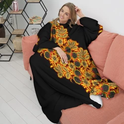 Плед с рукавами Славянский орнамент - фото 2