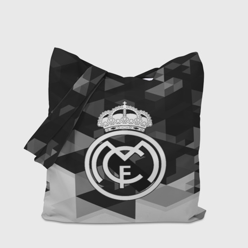 Шоппер 3D FC Real Madrid sport geometry - фото 4