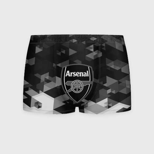 Мужские трусы 3D FC Arsenal sport geometry 2018, цвет 3D печать