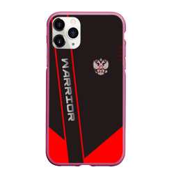 Чехол для iPhone 11 Pro Max матовый Warrior