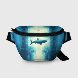 Поясная сумка 3D Акула