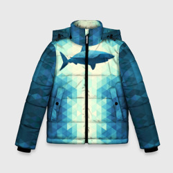 Зимняя куртка для мальчиков 3D Акула