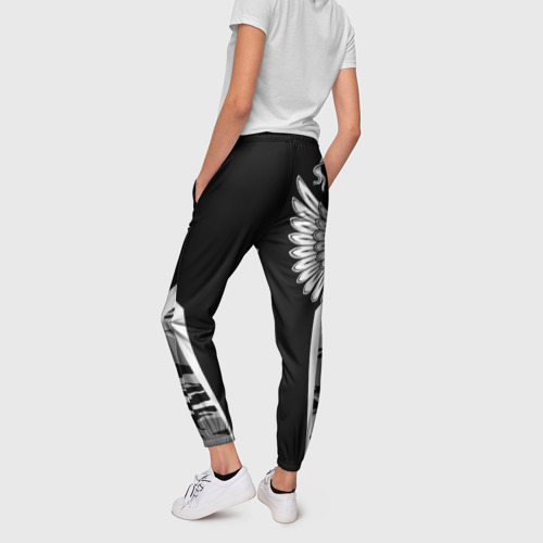 Женские брюки 3D Камуфляж Россия, цвет 3D печать - фото 4