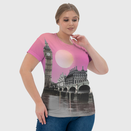 Женская футболка 3D UK, цвет 3D печать - фото 6