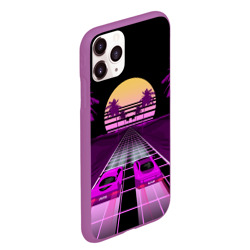 Чехол для iPhone 11 Pro Max матовый Vaporwave - фото 2