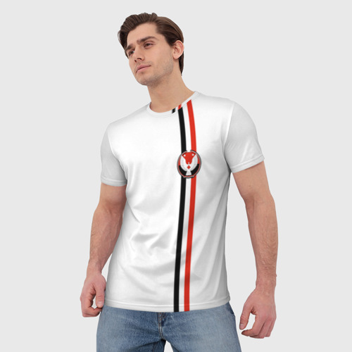 Мужская футболка 3D Удмуртская Республика, цвет 3D печать - фото 3
