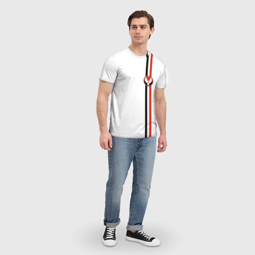 Мужская футболка 3D Удмуртская Республика, цвет 3D печать - фото 5
