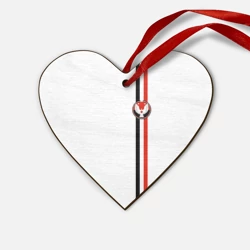 Деревянная игрушка Сердце Удмуртская Республика