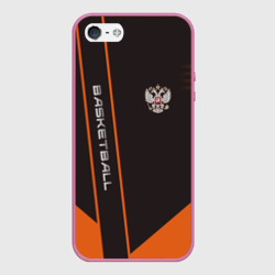 Чехол для iPhone 5/5S матовый Баскетбол