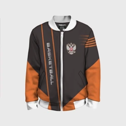 Детский бомбер 3D Баскетбол