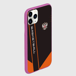 Чехол для iPhone 11 Pro матовый Баскетбол - фото 2