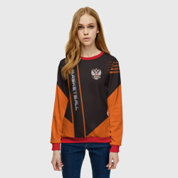 Женский свитшот 3D Баскетбол - фото 2