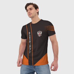 Мужская футболка 3D Баскетбол - фото 2