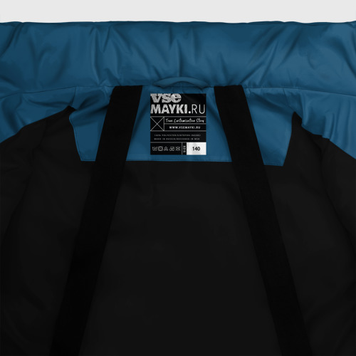 Зимняя куртка для мальчиков 3D Мастер и Маргарита, цвет черный - фото 7