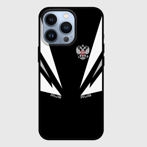 Чехол для iPhone 13 Pro Россия, цвет черный