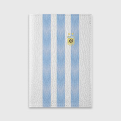 Обложка для паспорта матовая кожа Сборная Аргентины